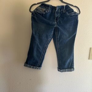 Classic Blue Women's Capri Jeans